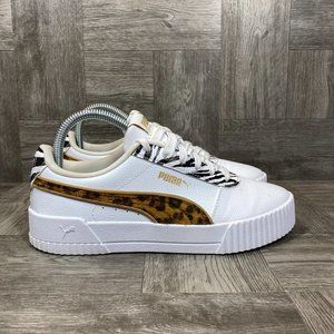 Puma Carina Animal Print Women’s size 7.5